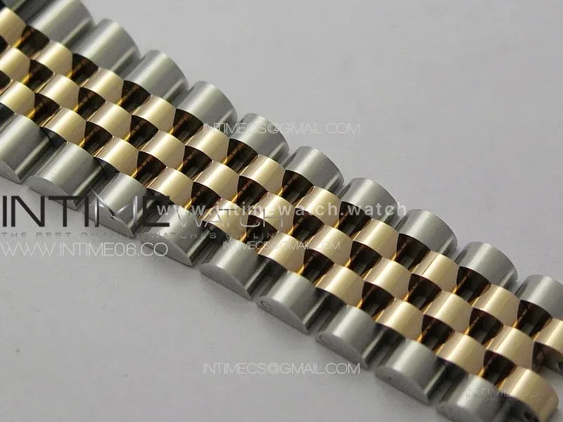 DateJust 41 126331 904L SS/RG GMF 1:1 Best Edition Brown Dial Sticks Markers On Jubilee Bracelet VR3235