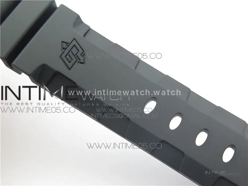 PAM683 Luminor Submersible 42mm VSF Best Edition Black Dial on Rubber Strap P900 Clone