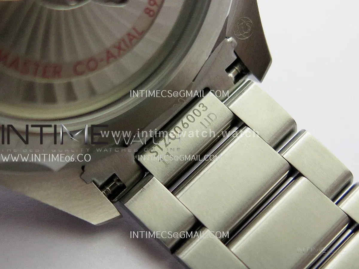 Aqua Terra 150M World Time 24 Hours SS VRS 1:1 Best Edition Blue Dial On SS Bracelet Super Clone 8938