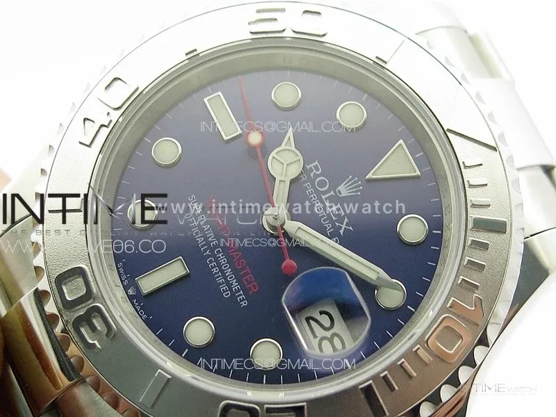 Yacht-Master 126622 904L Steel VRF 1:1 Best Edition Blue Dial on SS Bracelet VR3135
