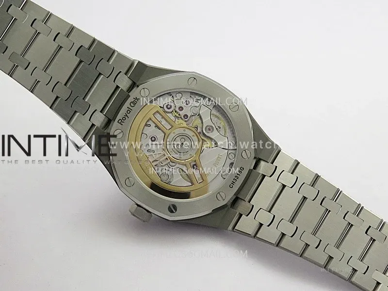 Royal Oak 41mm 15510 SS DDF 1:1 Best Edition Green Dial On SS Bracelet DD4302 Super Clone