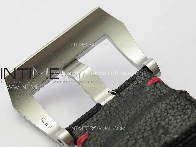PAM1025 V TTF 1:1 Best Edition Dark Black Dial on Black Nylon Strap P9010
