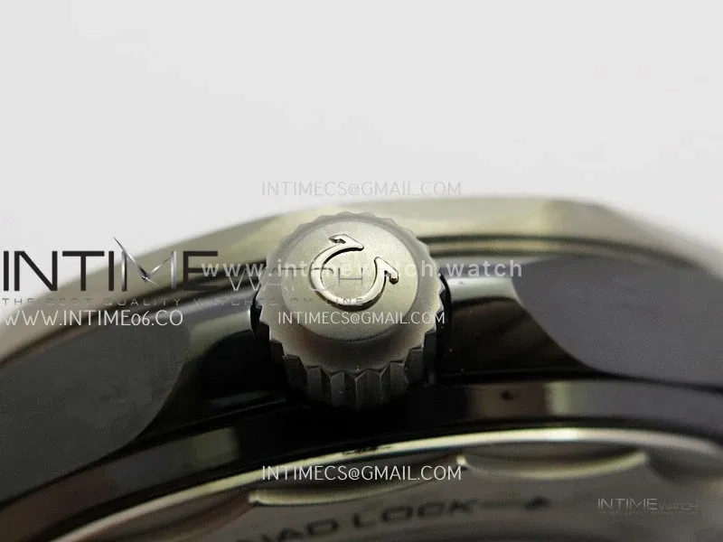 Seamaster Diver 300M Black Ceramic/SS VSF 1:1 Best Edition Black Dial On Black Rubber Strap Super Clone Asian 8806