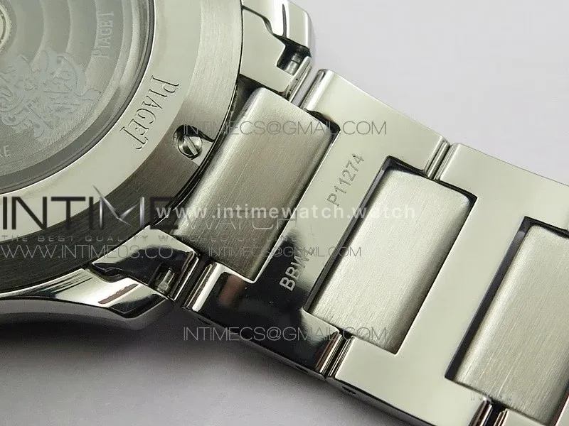 Piaget Polo S 42mm SS MKF 1:1 Best Edition Blue Textured Dial on SS Bracelet A1110P
