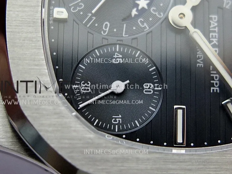 Nautilus 5712-1A 001 SS WSF 1:1 Best Edition Blue Dial On SS Bracelet Super Clone JH240 (Free tool)