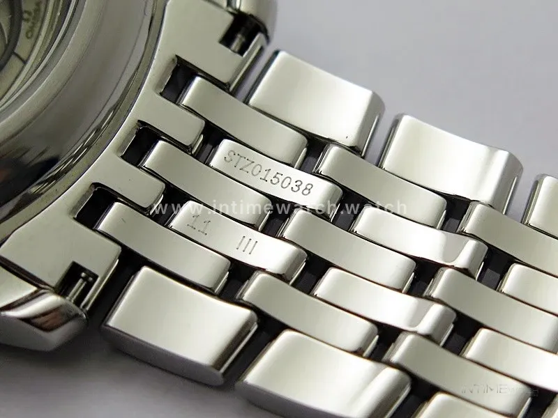 De Ville 40mm SS GTF 1:1 Best Edition Gray Dial on SS Bracelet A8000(Free Leather Straps)