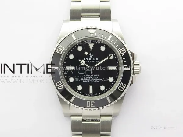 Submariner 41mm 124060 No Date Black Ceramic Bezel 3EF 1:1 Best Edition Black Dial On 904L Steel Case and Bracelet VR3230