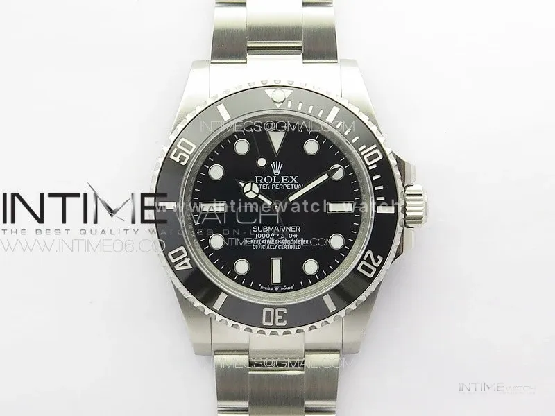 Submariner 41mm 124060 No Date Black Ceramic Bezel 3EF 1:1 Best Edition Black Dial On 904L Steel Case and Bracelet VR3230