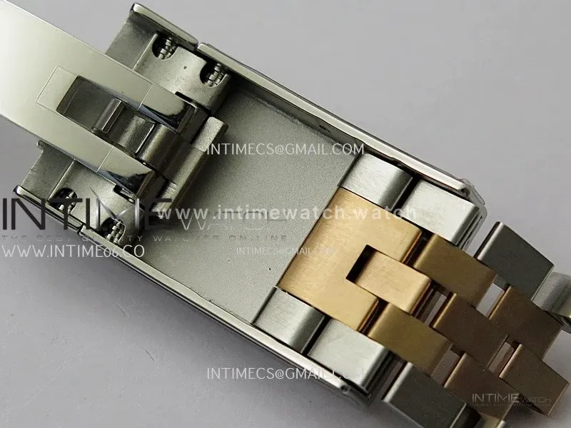 DateJust 126231 904L SS/RG JDF 1:1 Best Edition Silver Leaves Dial Stick Markers on Jubilee SS/RG Bracelet