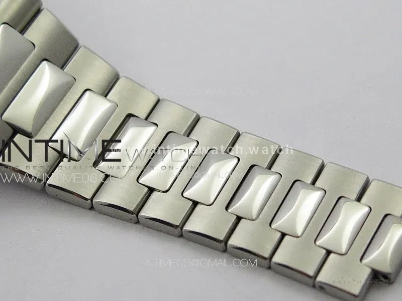 Nautilus 5726 Full Function SS PPF 1:1 Best Edition Gray Dial on SS Bracelet PPF324 (Free Tool)