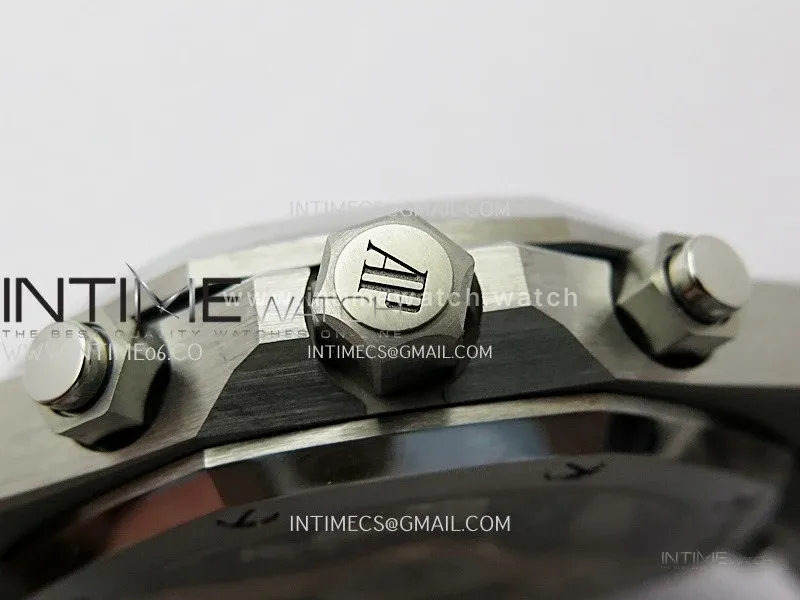 Royal Oak Chrono 26240 SS V2 DDF 1:1 Best Edition Green Dial On SS Bracelet Super Clone DD4401