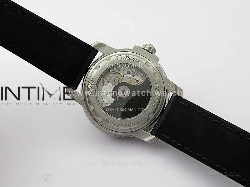 Fifty Fathoms 5008-11B40-52A SS ZF 1:1 Best Edition Blue Dial on Blue Nylon Strap A1151