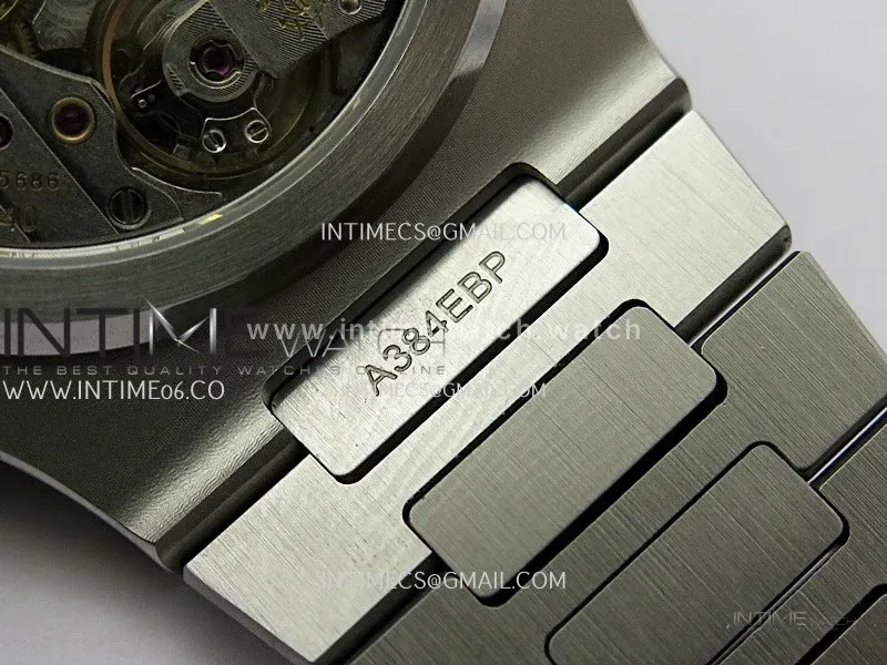 Nautilus 5712-1A 001 SS WSF 1:1 Best Edition Blue Dial On SS Bracelet Super Clone JH240 (Free tool)