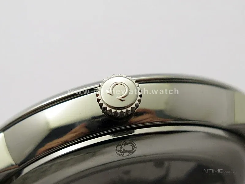De Ville 40mm SS GTF 1:1 Best Edition Gray Dial on SS Bracelet A8000(Free Leather Straps)