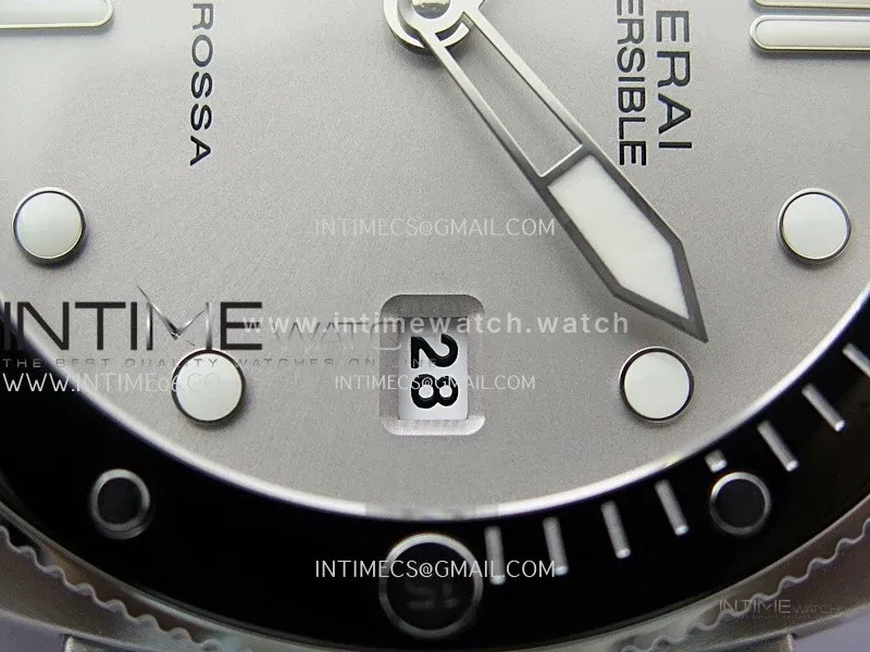 PAM1681 44mm Luna Rossa Submersible VSF 1:1 Best Edition On Gray Fabric Strap P900