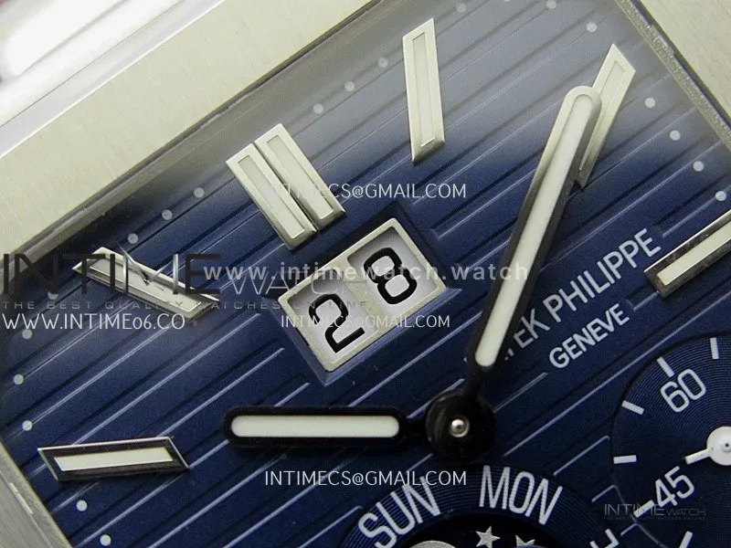 Cubitus 5822 SS HLF Best Edition Blue Dial On Blue Nylon Strap Super Clone Asian 240