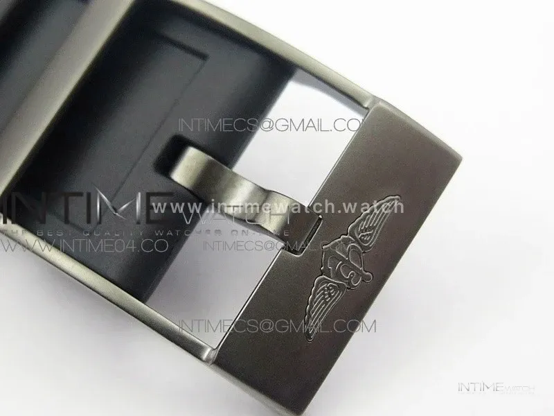 AVENGER BLACKBIRD V17311 Ti DLC 1:1 Best Edition Black Dial Diamonds Bezel on Nylon Strap A2824