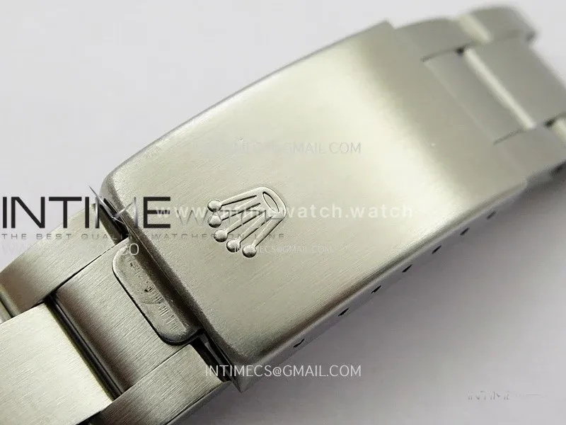Vintage Submariner 5513 No Date SS B12 Best Edition Black Dial on SS Bracelet A2836 (Style3)