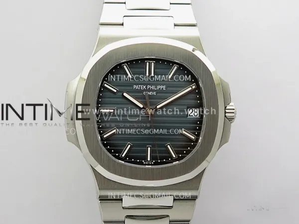 Nautilus 5711/1A SS DDF 1:1 Best Edition Old Version Blue Textured Dial On SS Bracelet Super Clone 330