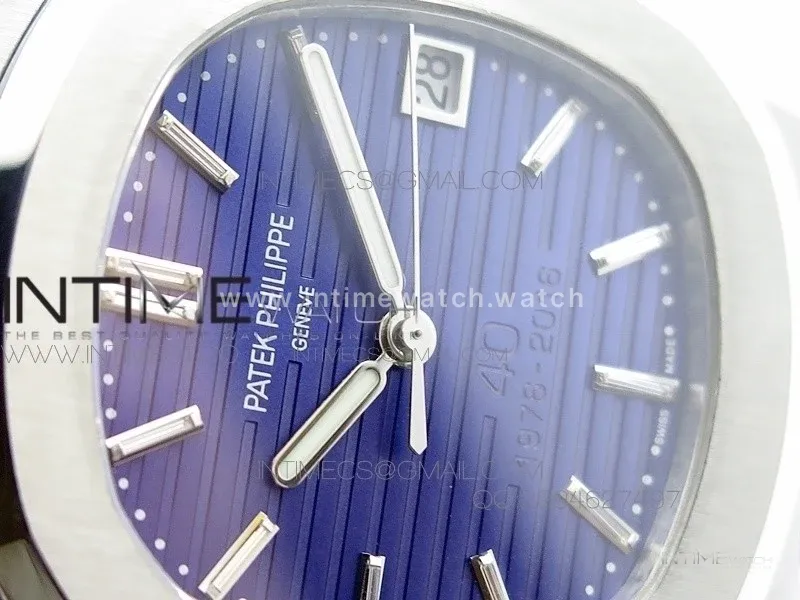 Nautilus 40th BP Best Edition V2 Blue Dial on Bracelet MIYOTA 9015 PP324CS