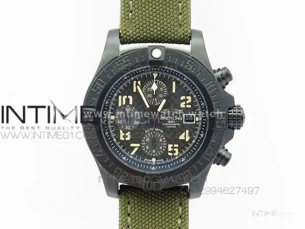 Skyland Avenger Titanium 1:1 Best Edition Gray Dial on Nylon Strap A7750