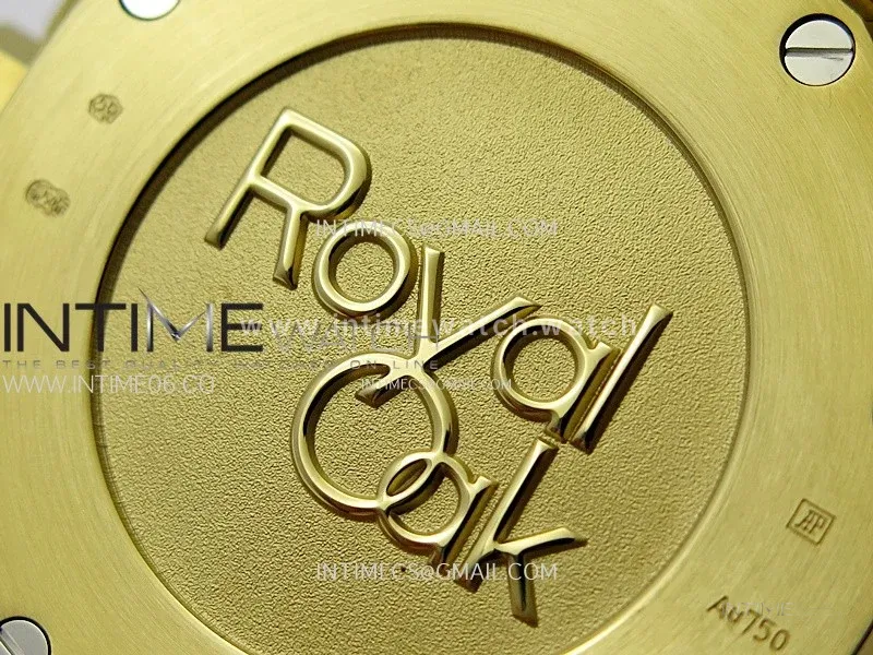 Royal Oak Chrono 26331ST YG IPF 1:1 Best Edition Blue Dial Gold subdial on SS Bracelet A7750