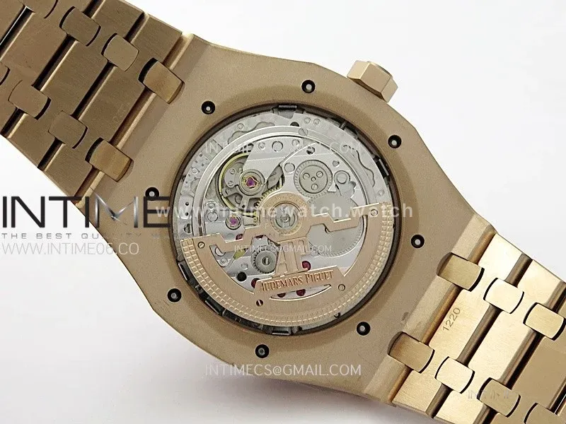 Royal Oak 41mm Complicated 26574 RG BBS Best Edition Blue Dial on RG Bracelet A5134