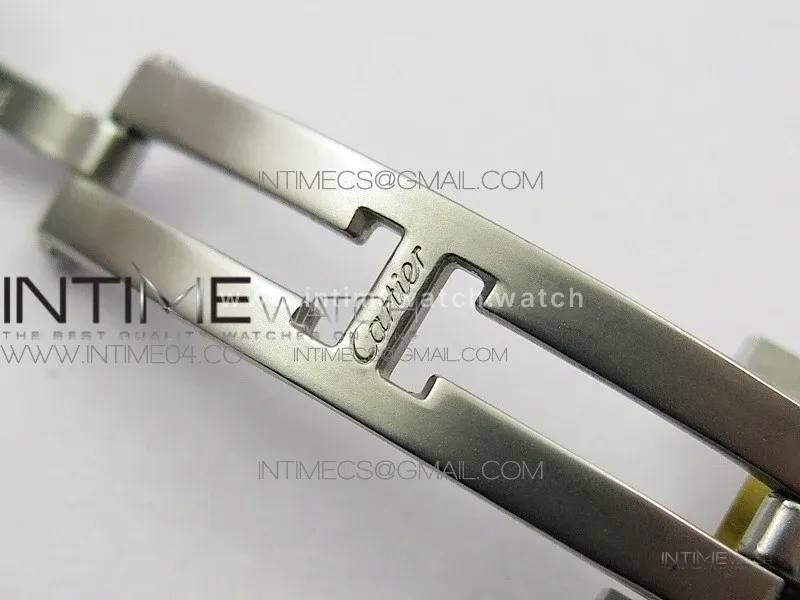 Tank Francaise Ladies 25mm SS/YG 8848F 1:1 Best Edition Ivory Dial on SS/YG Bracelet Ronda Quartz