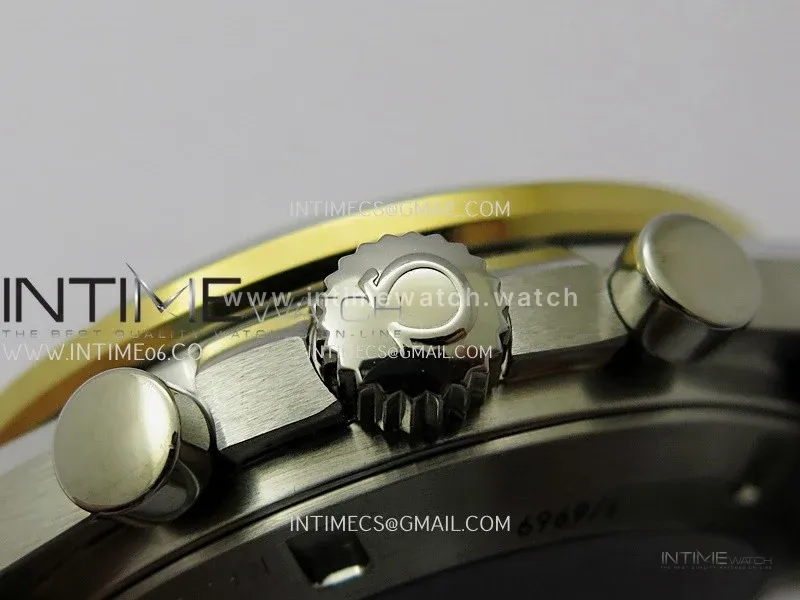 Speedmaster Professional 50th Anniversary SS/YG N1F Best Edition Gray Dial On SS Bracelet Asian 3861