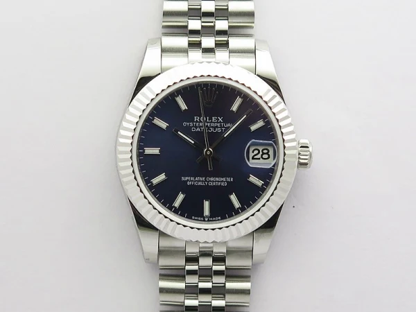 Datejust 31mm 278271 SS BP Best Edition Blue Stick Markers Dial on Jubilee Bracelet