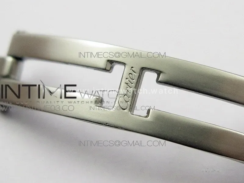 Panthère Secrete Ladies 22mm Diamond Bezel SS 8848F 1:1 Best Edition White Dial on SS Bracelet Ronda Quartz