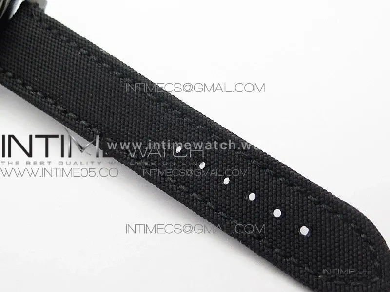 AVENGER Boutique Edition V17310 Dia Bezel Ti DLC 1:1 Best Edition Yellow Dial on Nylon Strap A2824