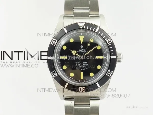 Vintage Submariner No Date 200m 660ft SS On SS Bracelet A2836
