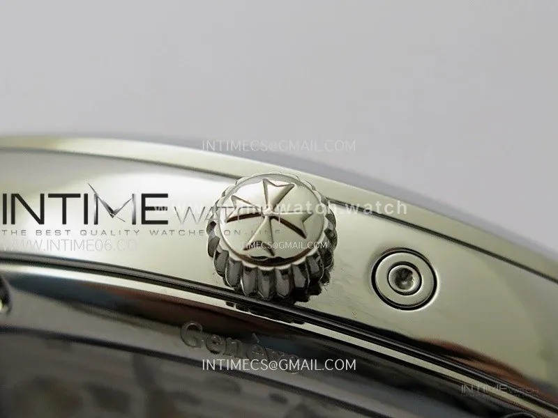 Malte Tourbillon SS AXF Best Edition White Dial on Black Leather Strap