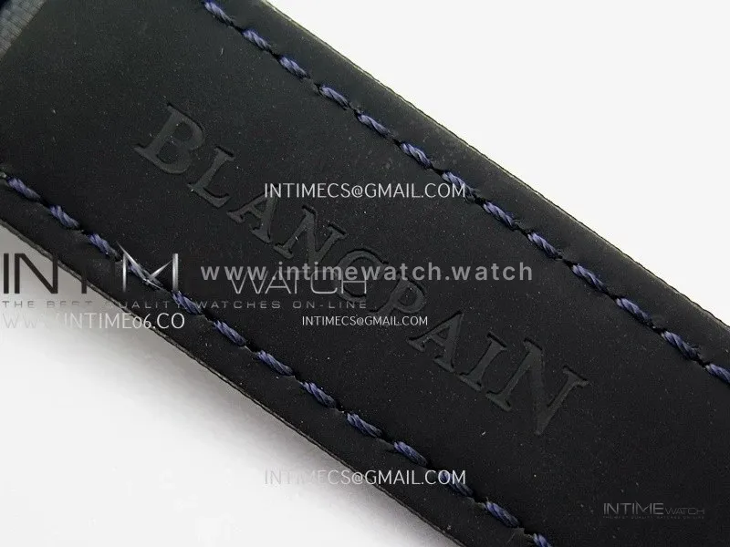 Fifty Fathoms 5008-11B40-52A SS ZF 1:1 Best Edition Blue Dial on Blue Nylon Strap A1151
