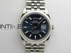 DateJust 36 126234 904L SS VSF 1:1 Best Edition Blue Dial on Jubilee Bracelet VS3235