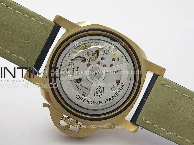 PAM1112 Luminor Marina Goldtech™ Sole Blu 44mm