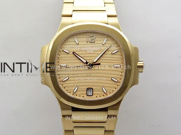 Nautilus 7118 New Version Ladies RG PPF 1:1 Best Edition RG Dial on RG Bracelet A324 Super Clone