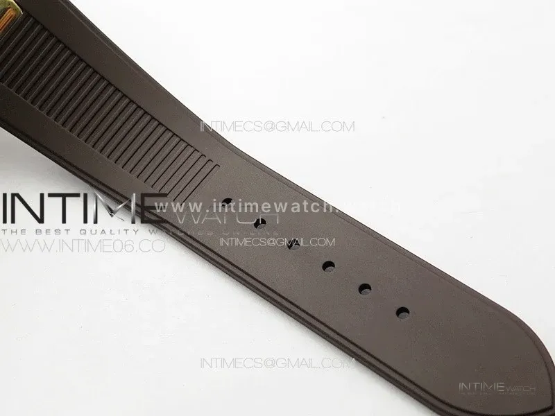 Nautilus 5711/1R PPF 1:1 Best Edition Brown Textured Dial on Brown Rubber Strap 324CS