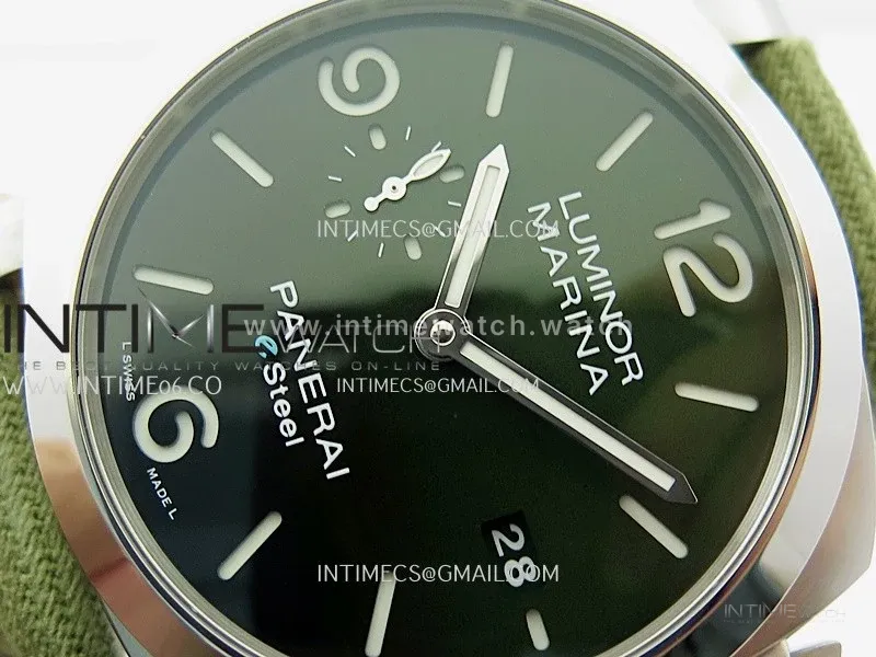 PAM1356 44mm VSF 1:1 Best Edition Green Dial On Green Nylon Strap P.9010 Super Clone