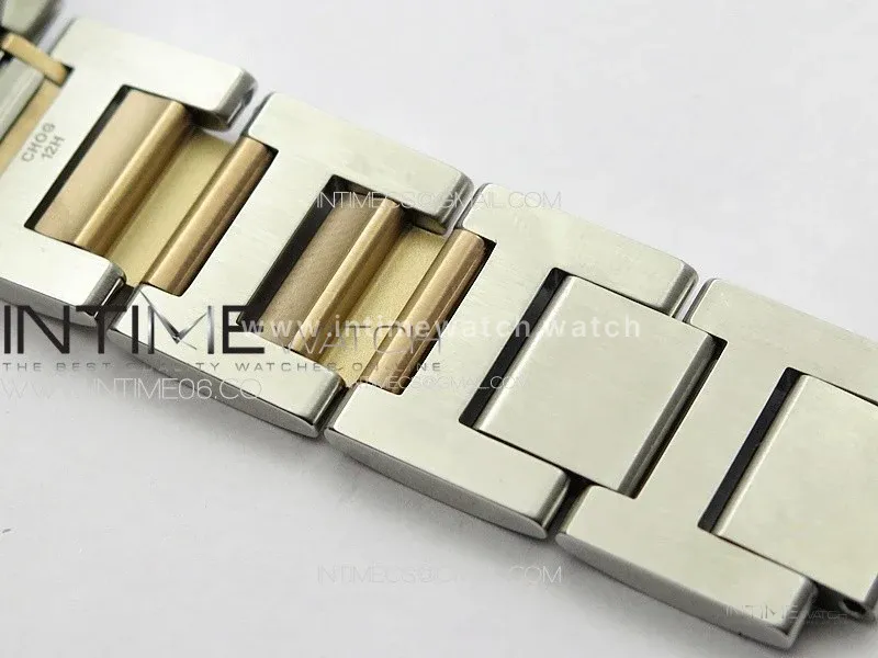 Ballon Bleu 33mm SS/RG 3KF 1:1 Best Edition White MOP Dial on SS Bracelet A076