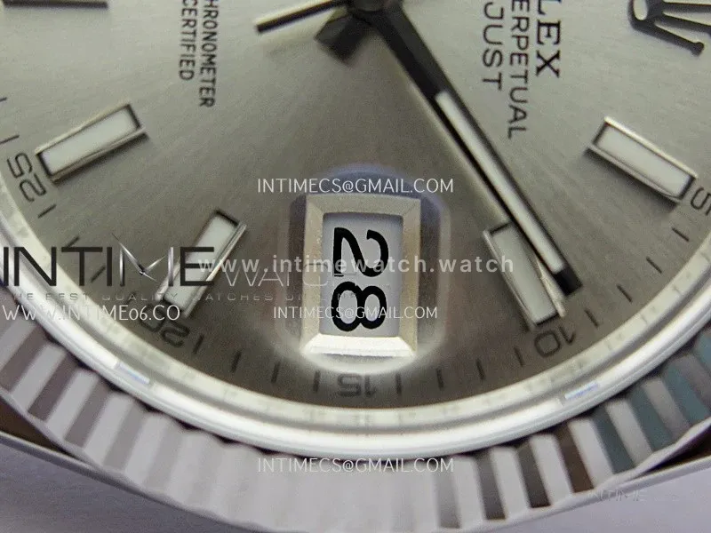 DateJust 41 126334 904L SS V2 VSF 1:1 Best Edition Silver Dial Stick Marker On Jubilee Bracelet DD3235