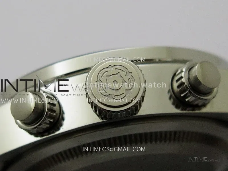 Black Bay Chrono SS TWF 1:1 Best Edition Black Dial on SS Bracelet A7750