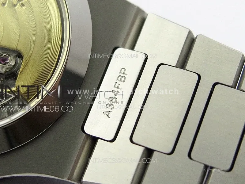 Nautilus 5726 Full Function SS PPF 1:1 Best Edition Gray Dial on SS Bracelet PPF324 (Free Tool)