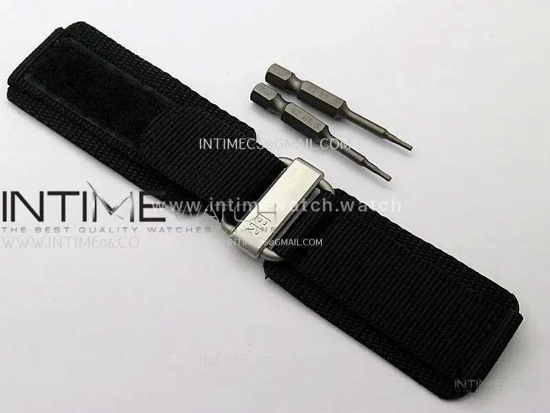 BR03-93 GMT SS B12 Best Edition Black Dial 42mm On Black Leather Strap A2836