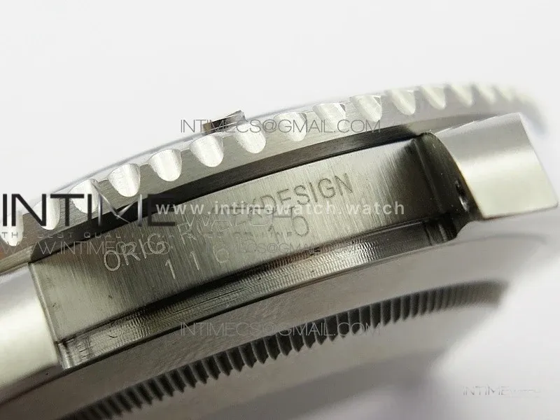 Submariner 116610 LN Black Ceramic 904L GMF 1:1 Best Edition Black Dial On SA3135