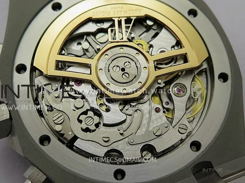 Royal Oak Chrono 26240 SS V2 DDF 1:1 Best Edition Green Dial On SS Bracelet Super Clone DD4401