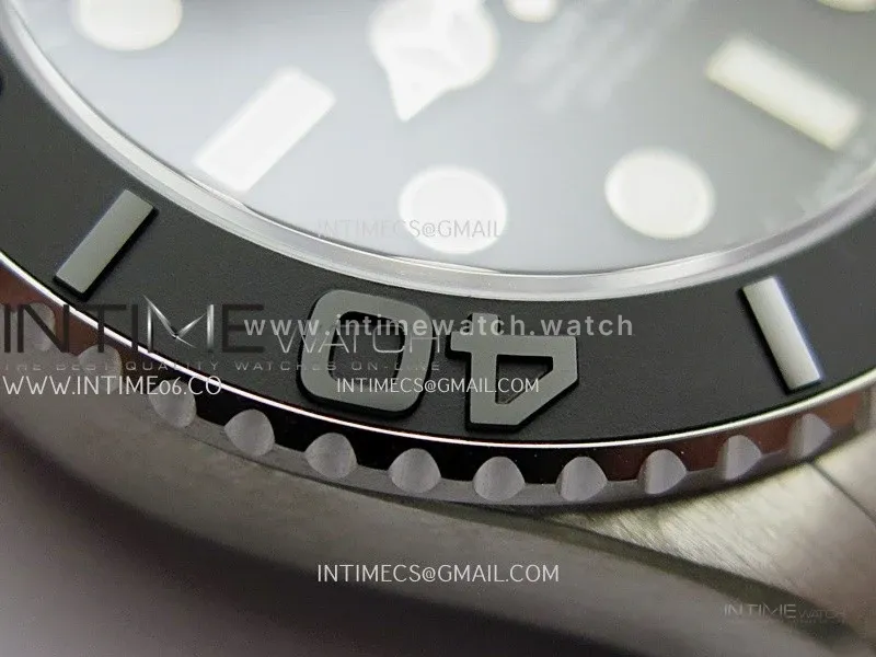 Yacht-Master 226627 V2 Ti VSF 1:1 Best Edition Black Dial On Titanium Bracelet DD3235