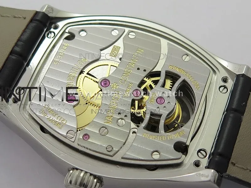 Malte Tourbillon SS VCR Best Edition Gray Dial on Black Croco Leather Strap