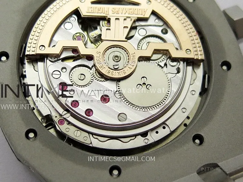 Royal Oak 41mm Complicated 26574 SS BBS Best Edition Blue Dial on SS Bracelet A5134